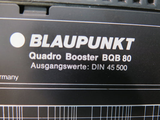 1986 Porsche 928 S Blaupunkt Quadro Booster BQB 80 Radio AMP Amplifier