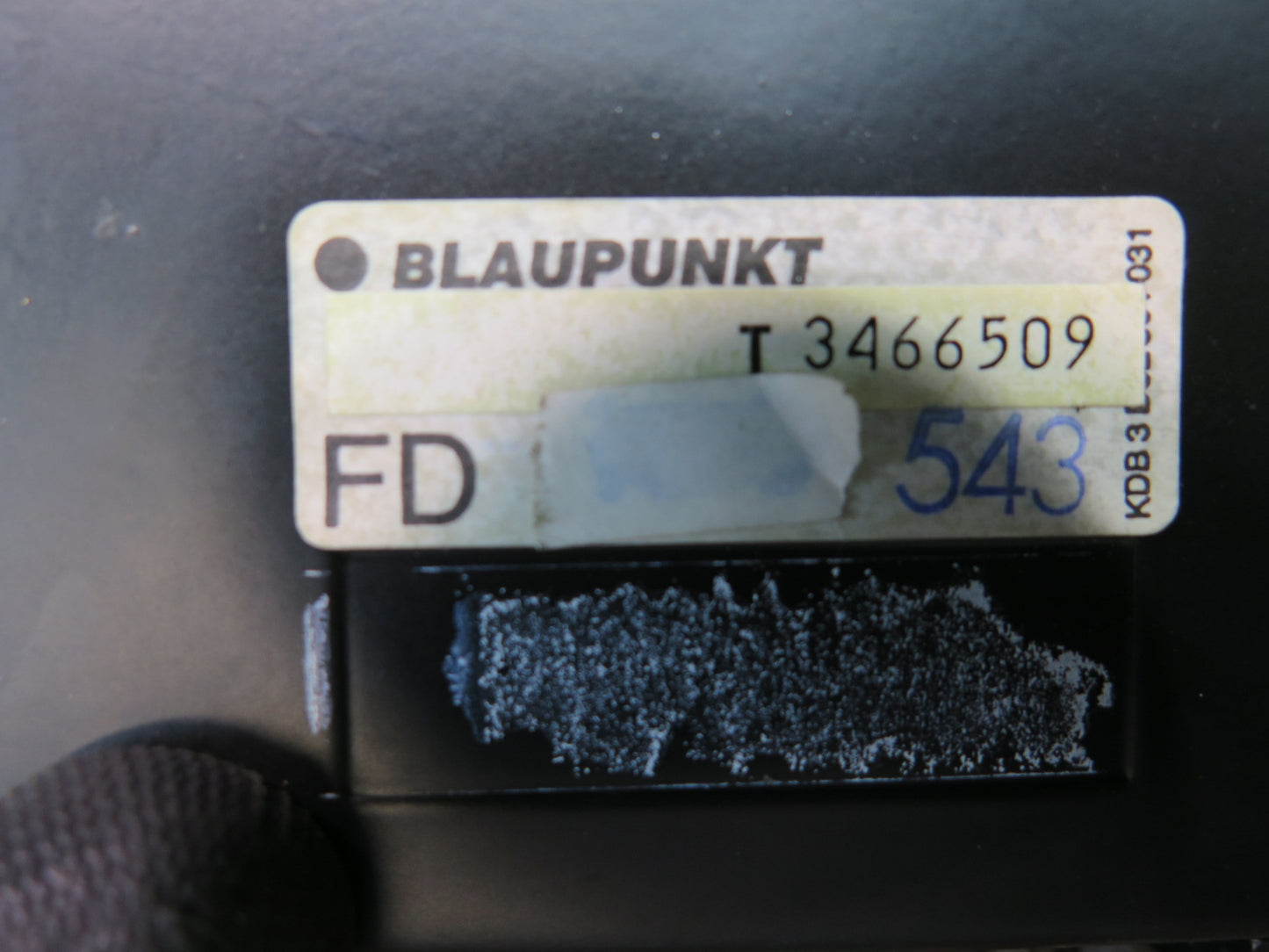 1986 Porsche 928 S Blaupunkt Quadro Booster BQB 80 Radio AMP Amplifier