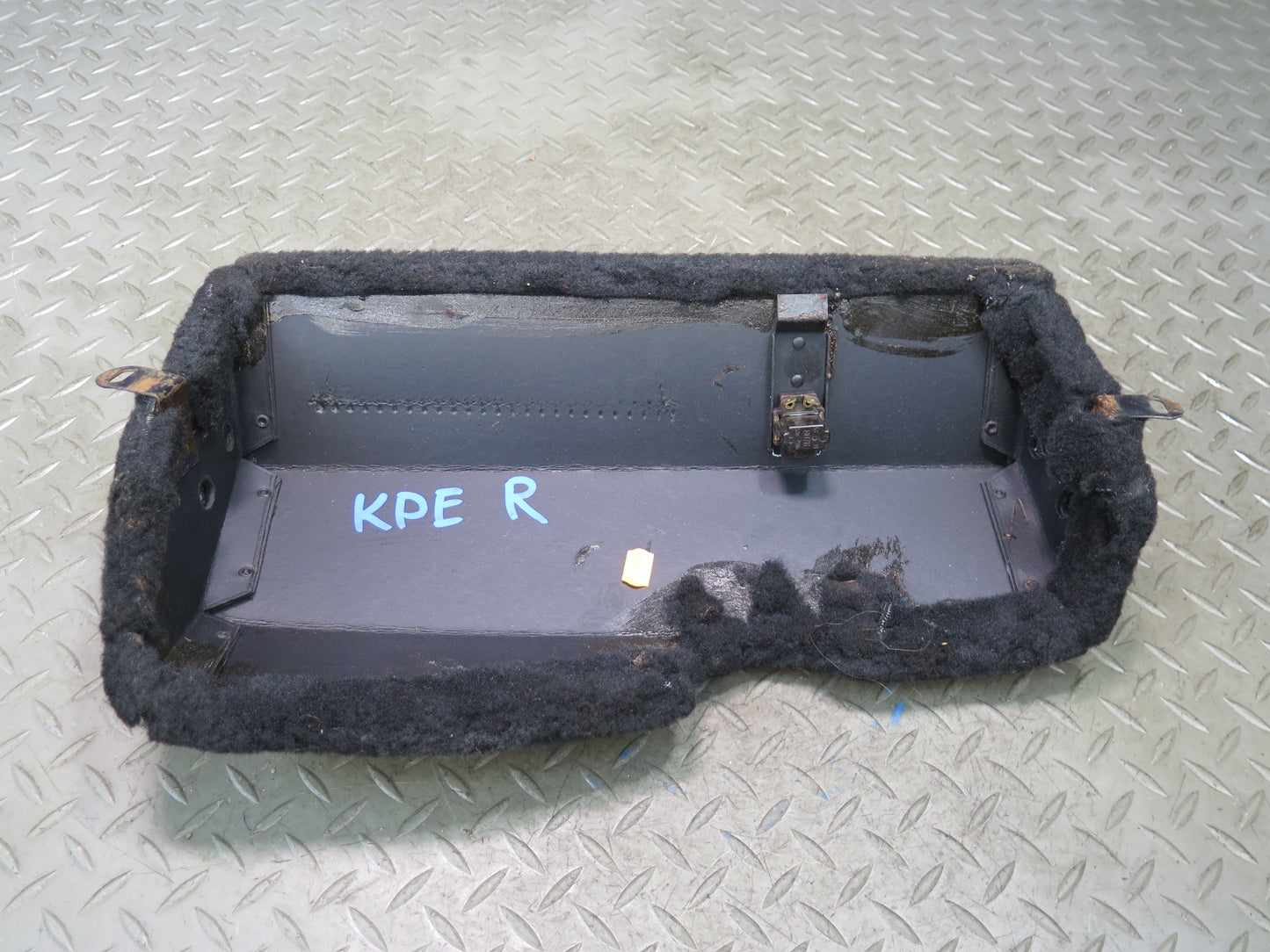1984-1995 Porsche 928 Left & Right Side Carpet Trim Panel w Hatch Release Switch