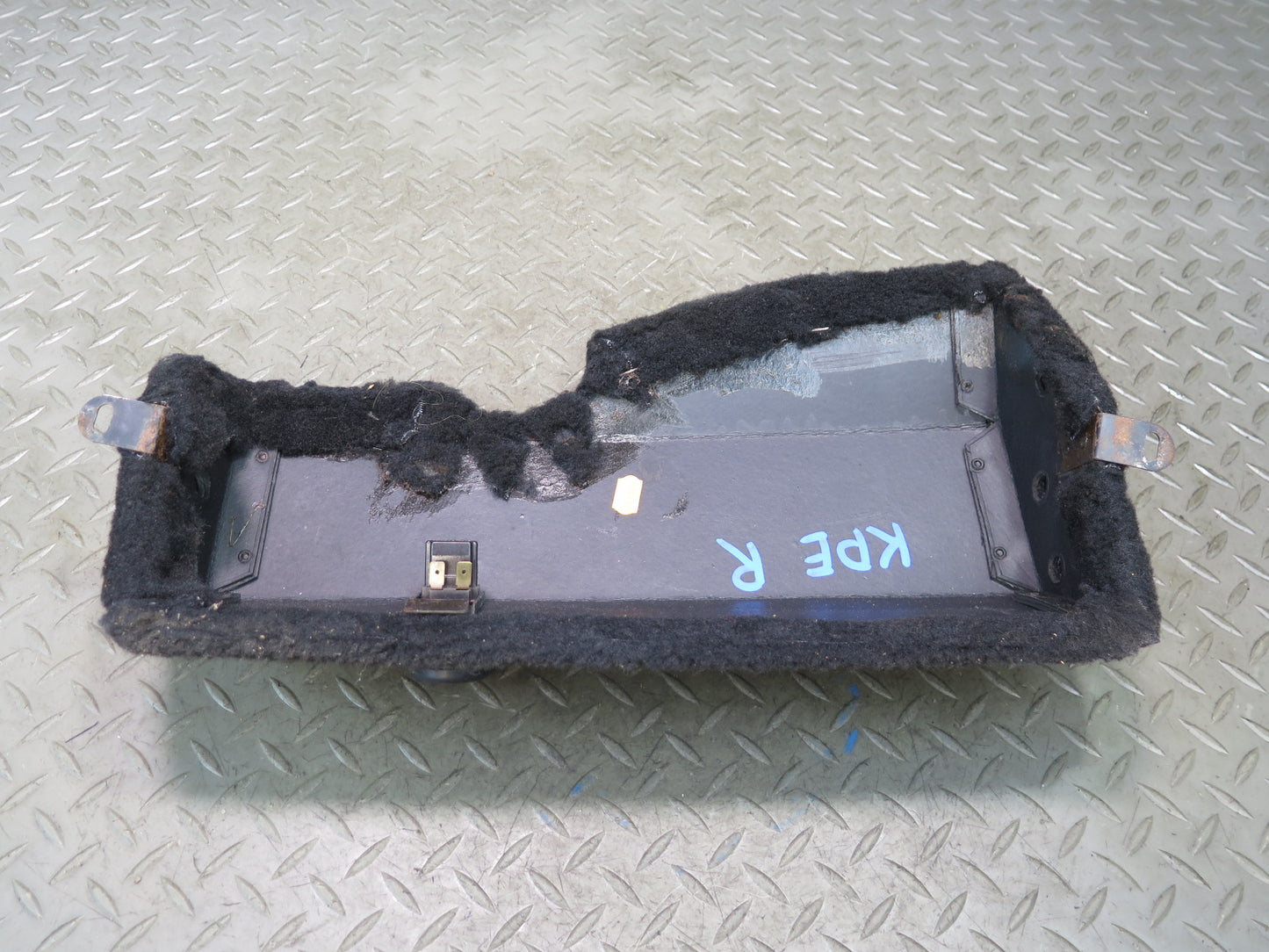1984-1995 Porsche 928 Left & Right Side Carpet Trim Panel w Hatch Release Switch