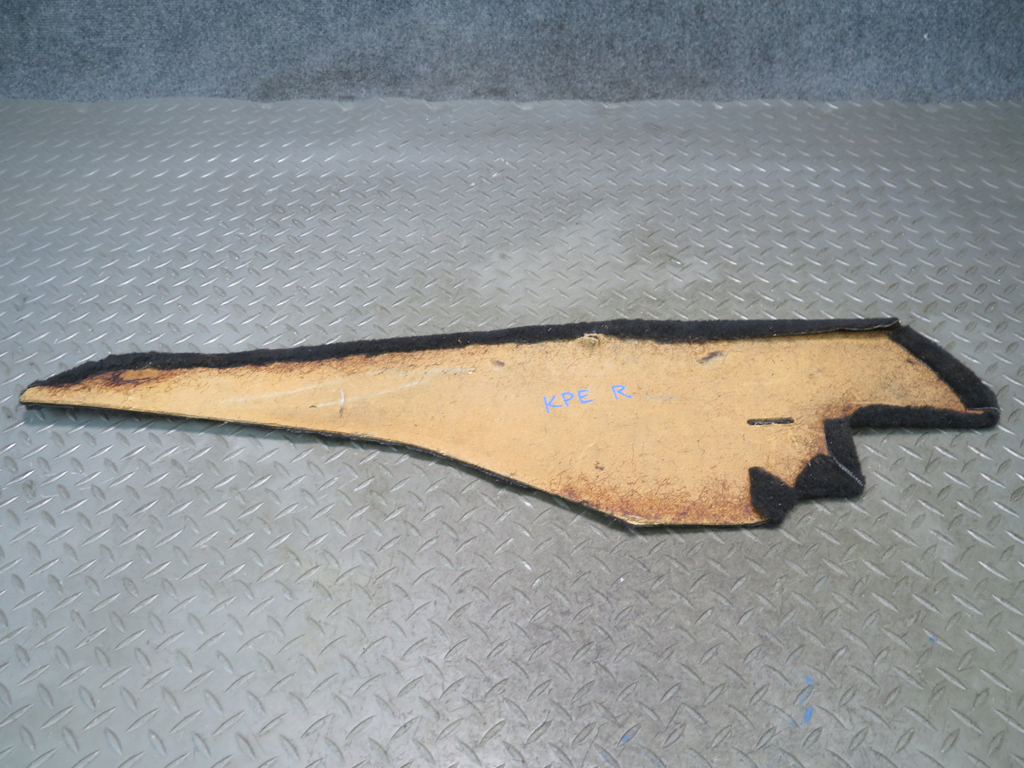 1983-1989 Porsche 928 Center Console Right Carpet Trim Cover Panel
