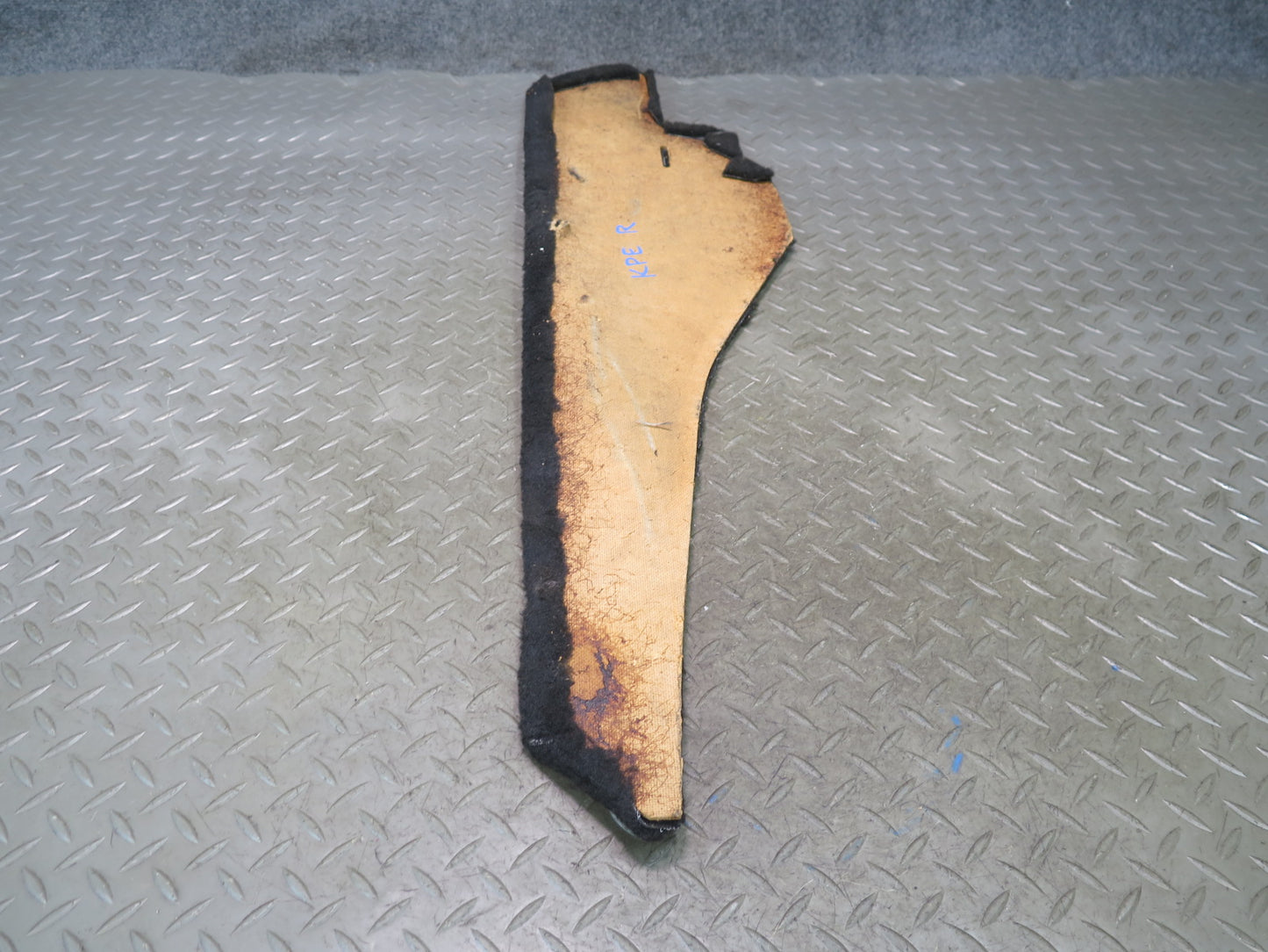 1983-1989 Porsche 928 Center Console Right Carpet Trim Cover Panel