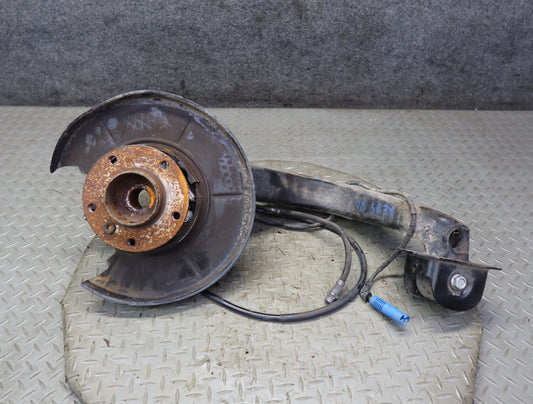 03-08 BMW E85 Z4 RWD Rear Left Spindle Knuckle Trailing Arm Hub Bearing OEM