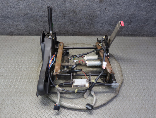 2003-2007 Hummer H2 Front Right Seat Lower Frame Track Rail w Motors