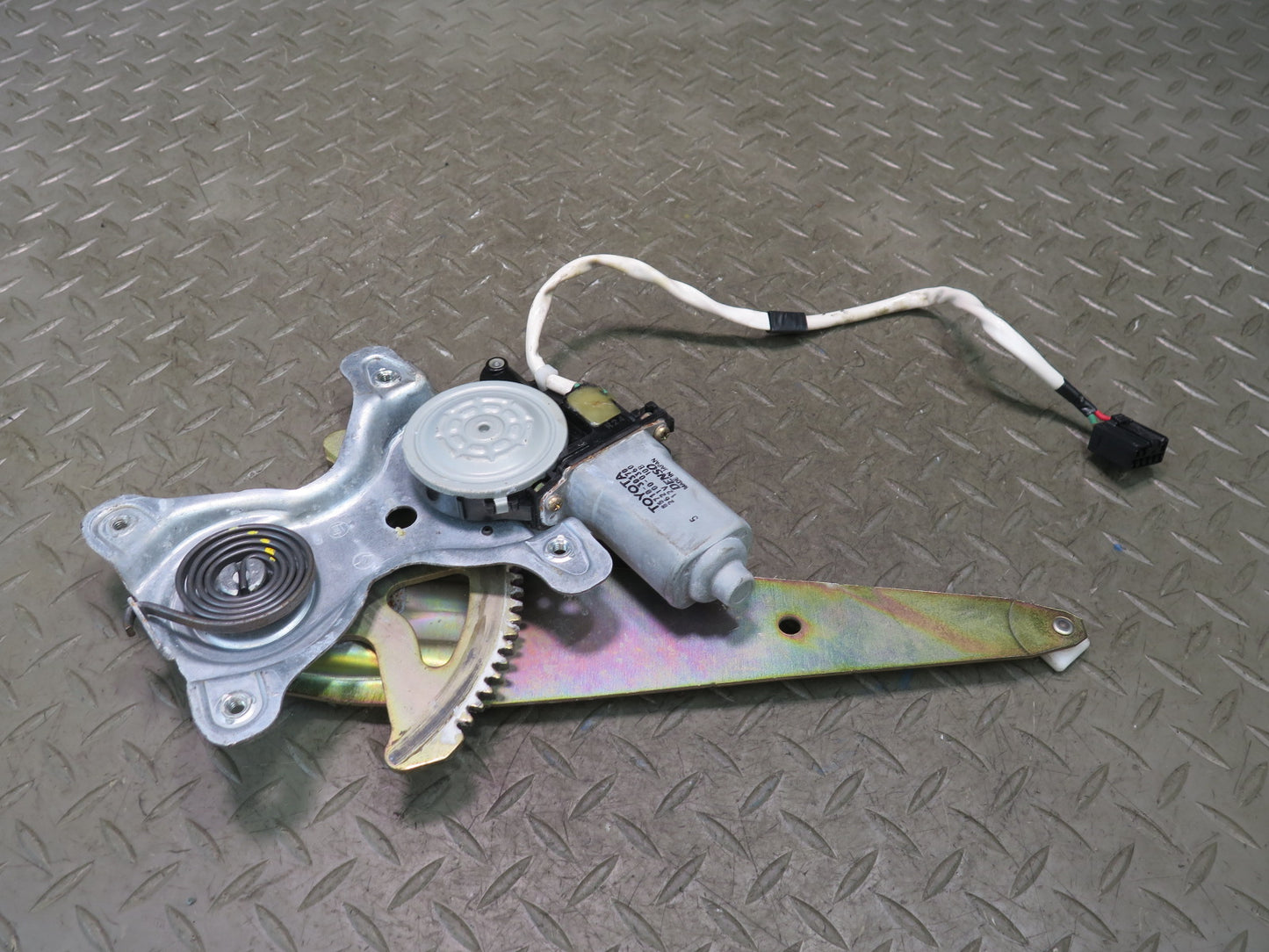 99-01 Toyota Crown JZS175 Rear Left Door Window Regulator w Motor OEM