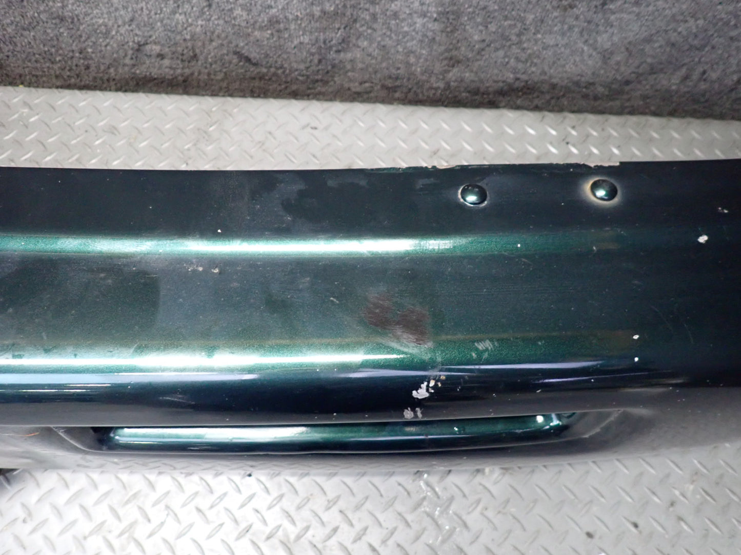 1996-1997 Lexus FZJ80L LX450 Front Bumper Cover Green
