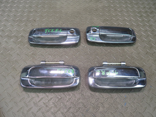 99-01 Toyota Crown JZS175 Front Rear Left & Right Door Exterior Handle Set OEM