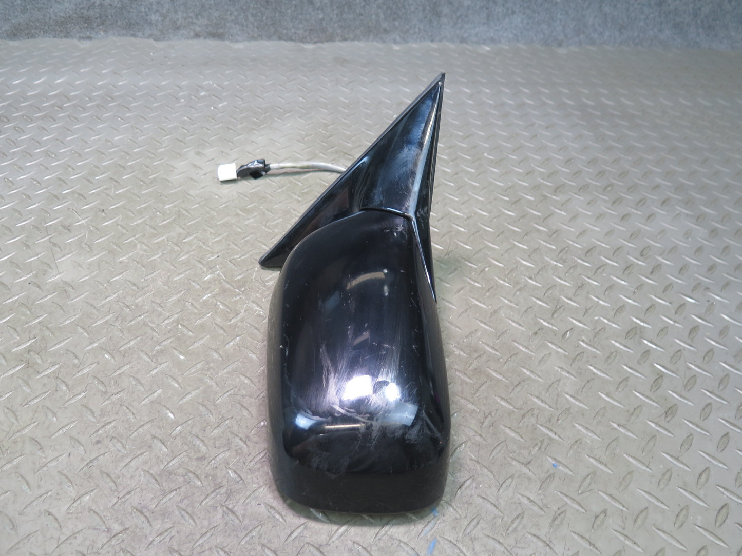 99-01 Toyota Crown JZS175 RHD Front Right Side View Heated Door Mirror Black OEM