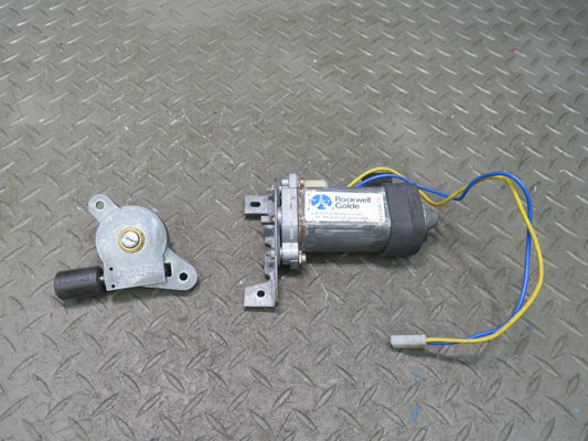 1984-1991 Porsche 928 Power Sunroof Moon Roof Window Drive Motor Set