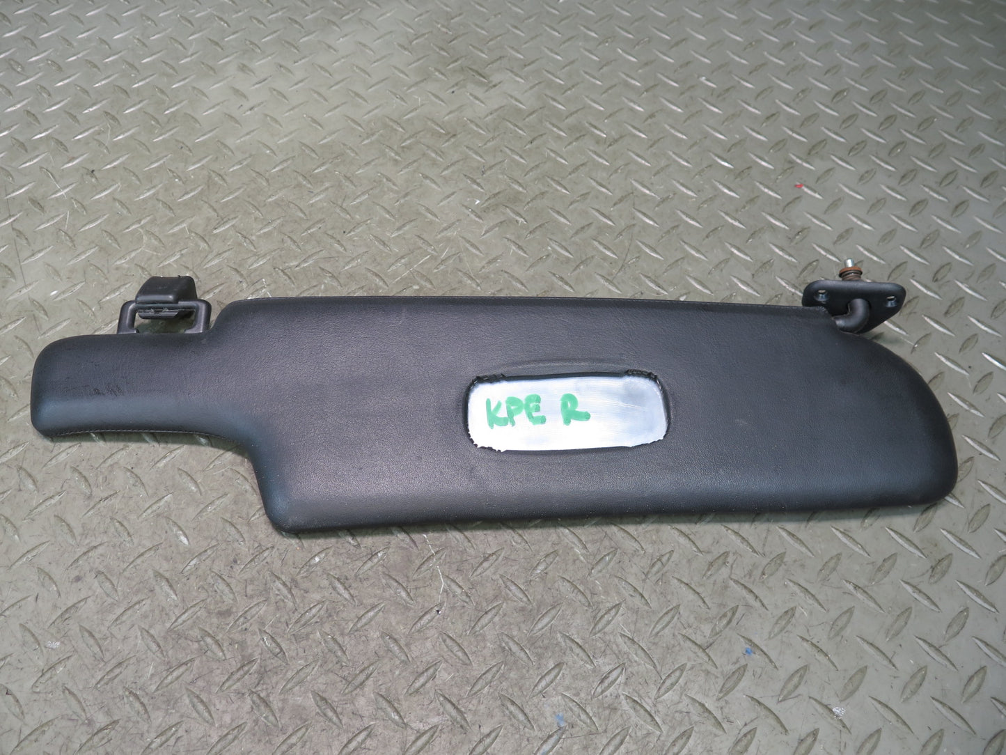 1984-1991 Porsche 928 Front Left & Right Side Sun Visor Shade Black Set of 2