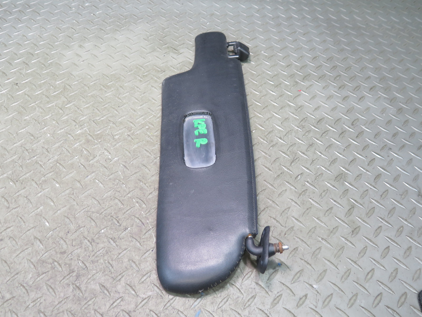 1984-1991 Porsche 928 Front Left & Right Side Sun Visor Shade Black Set of 2