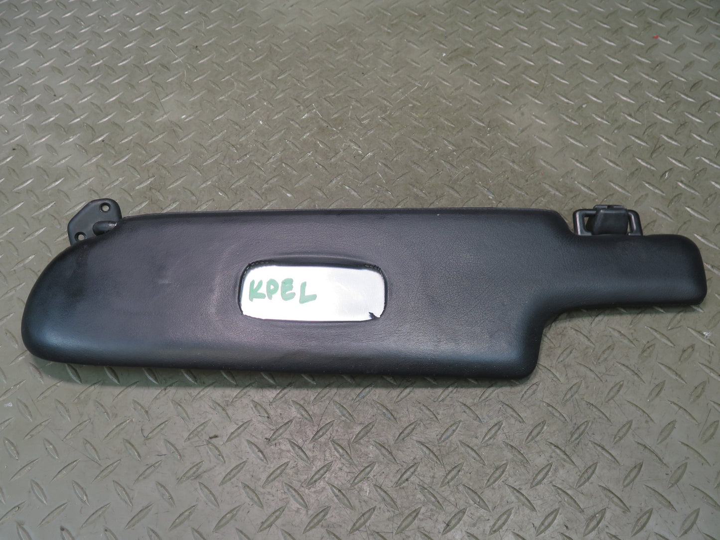1984-1991 Porsche 928 Front Left & Right Side Sun Visor Shade Black Set of 2
