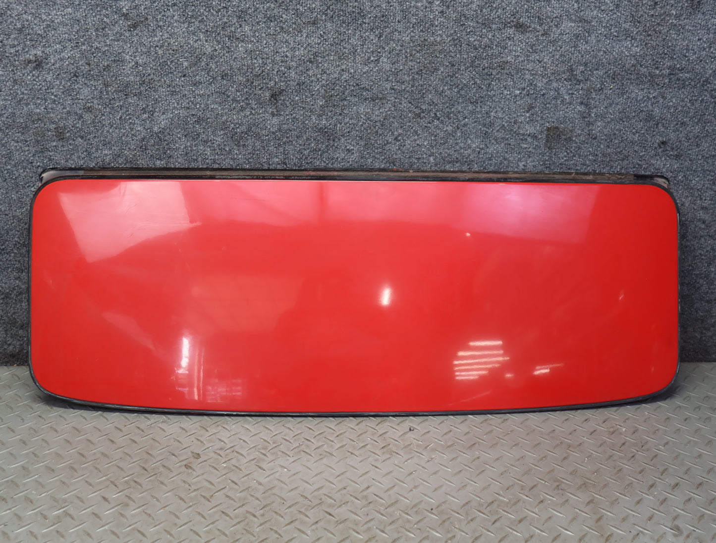 1984-1995 Porsche 928 Front Upper Sunroof Moonroof Panel RED