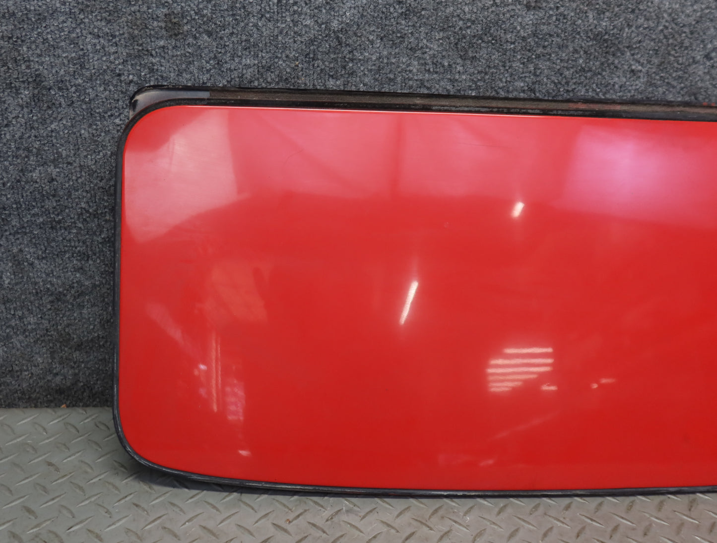 1984-1995 Porsche 928 Front Upper Sunroof Moonroof Panel RED