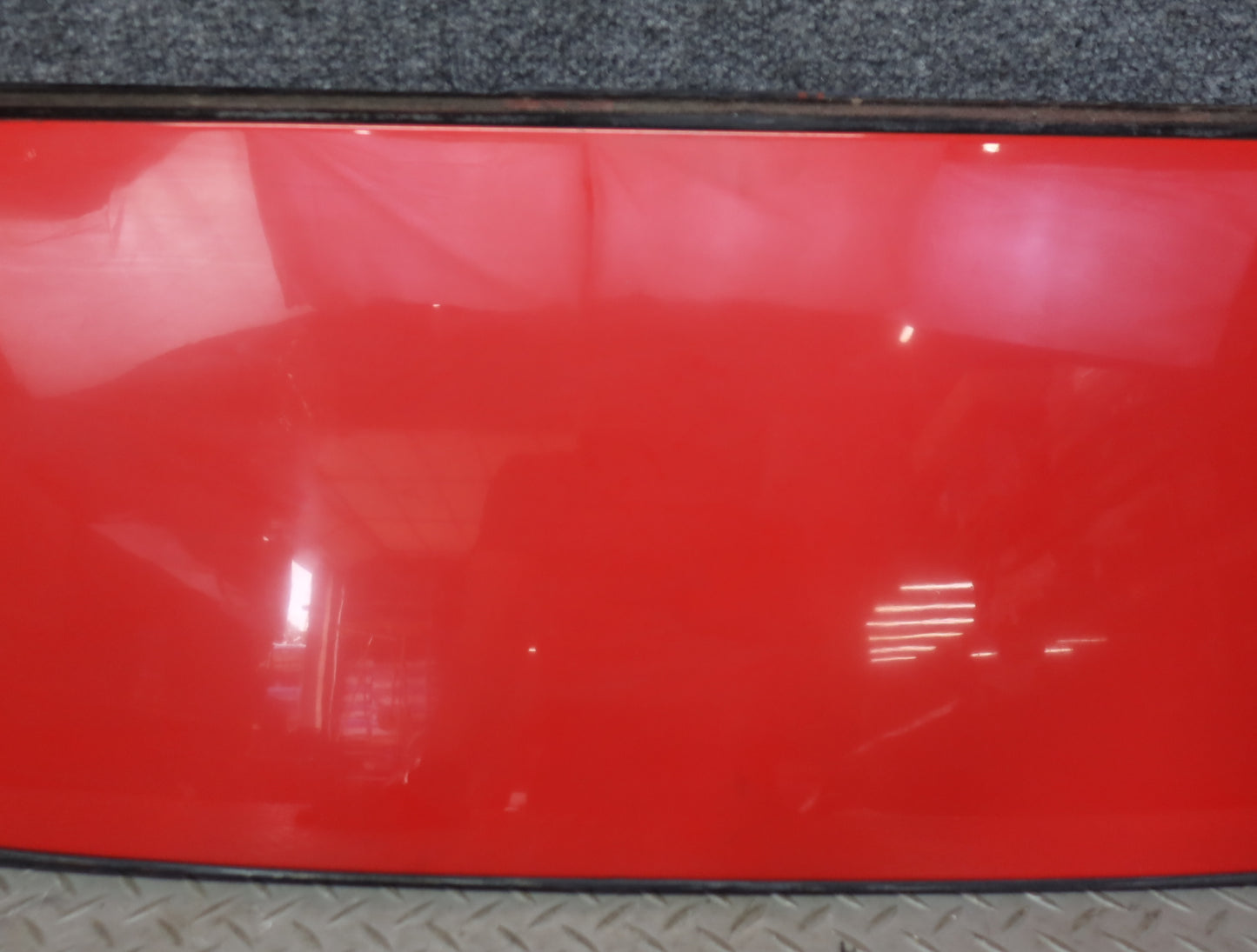 1984-1995 Porsche 928 Front Upper Sunroof Moonroof Panel RED
