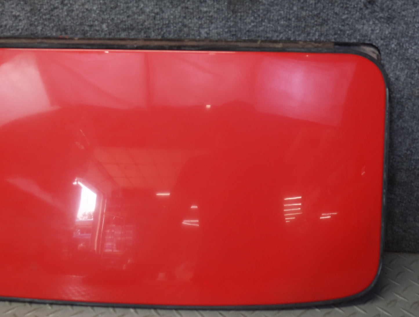 1984-1995 Porsche 928 Front Upper Sunroof Moonroof Panel RED