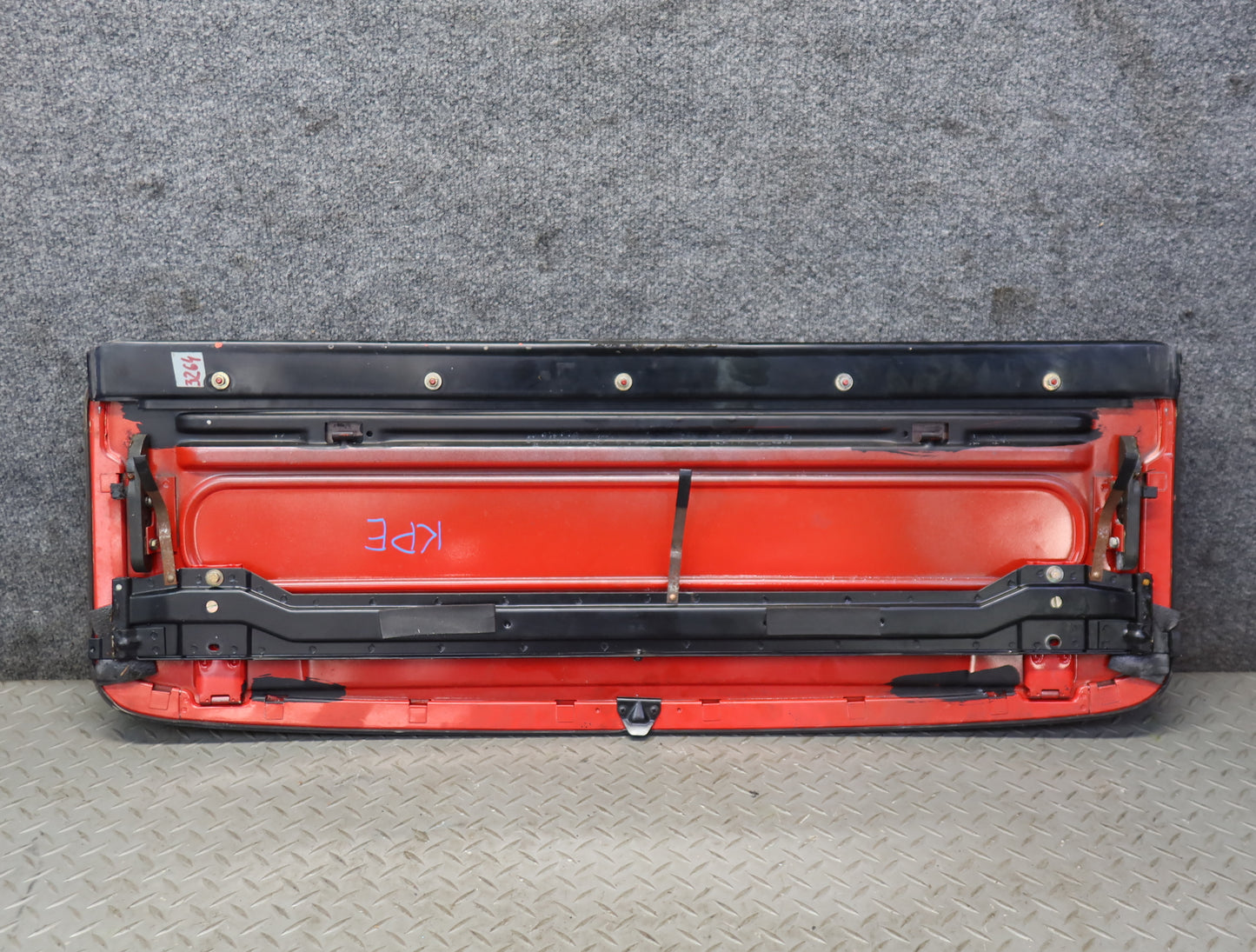 1984-1995 Porsche 928 Front Upper Sunroof Moonroof Panel RED