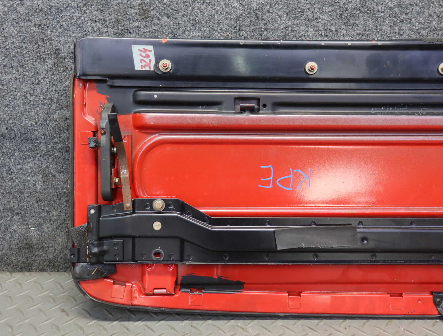 1984-1995 Porsche 928 Front Upper Sunroof Moonroof Panel RED