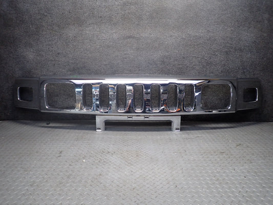 2003-2007 Hummer H2 Front Bumper Radiator Upper Chrone Grille