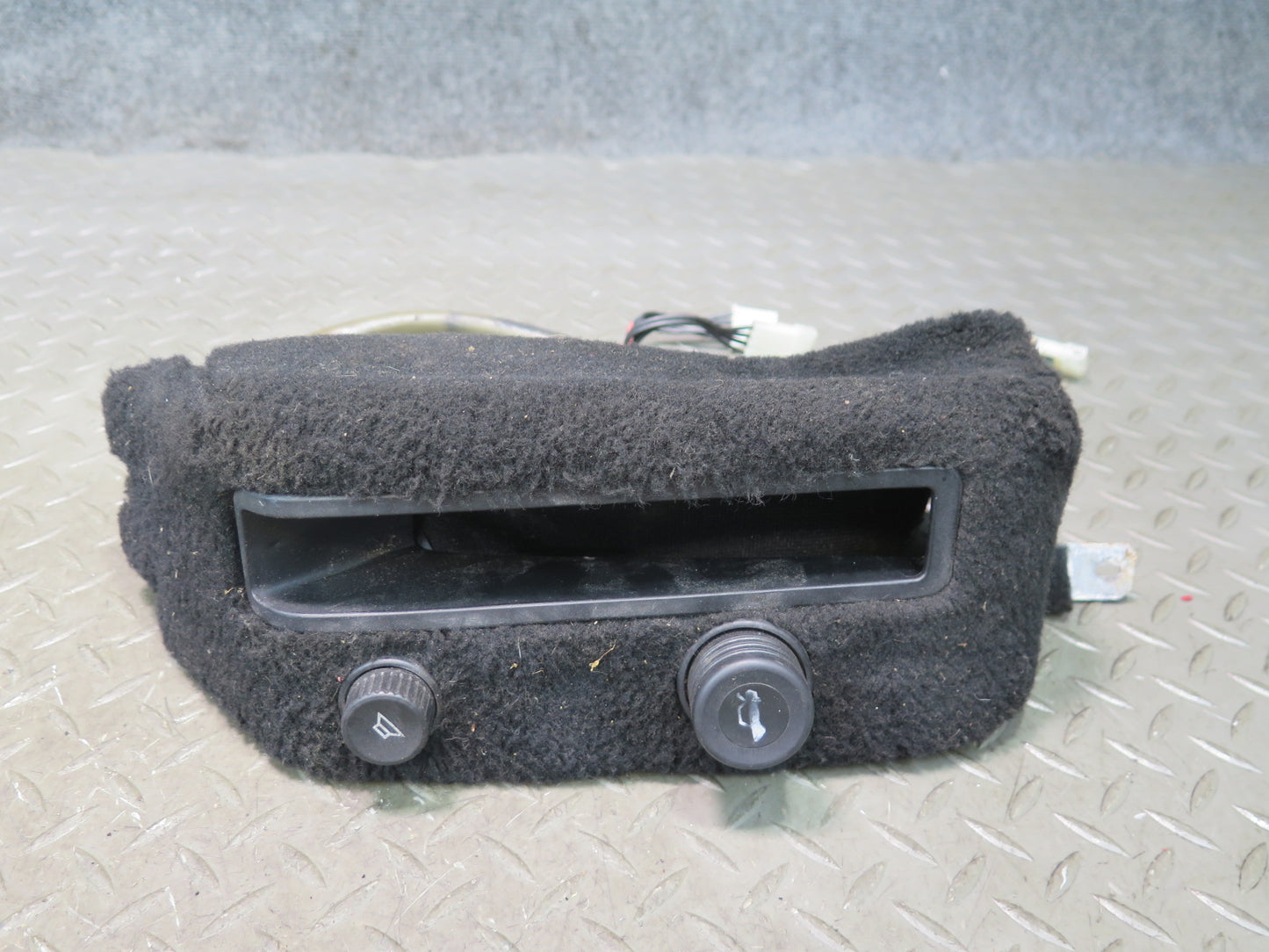 1984-1995 Porsche 928 Left & Right Side Carpet Trim Panel w Hatch Release Switch