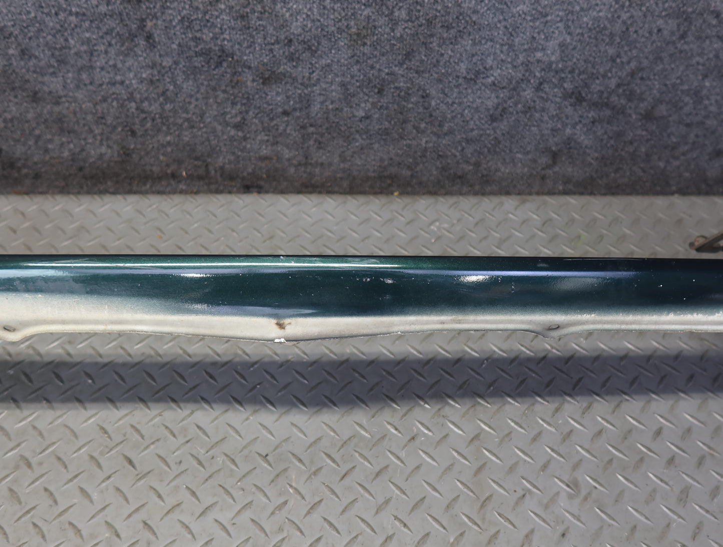 1996-1997 Lexus FZJ80L LX450 Front Bumper Valance Panel Molding Green