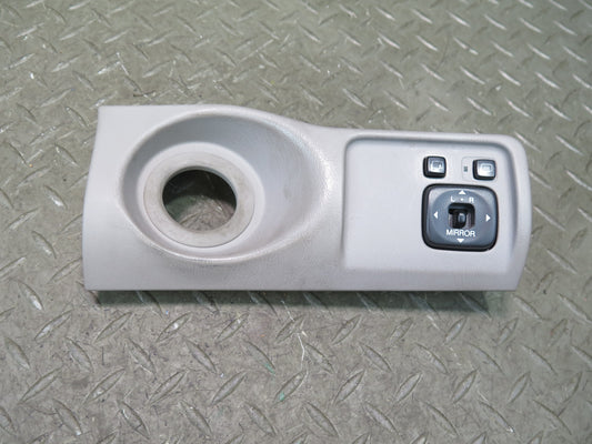99-01 Toyota Crown JZS175 RHD Power Mirror Switch w Trim Beige OEM
