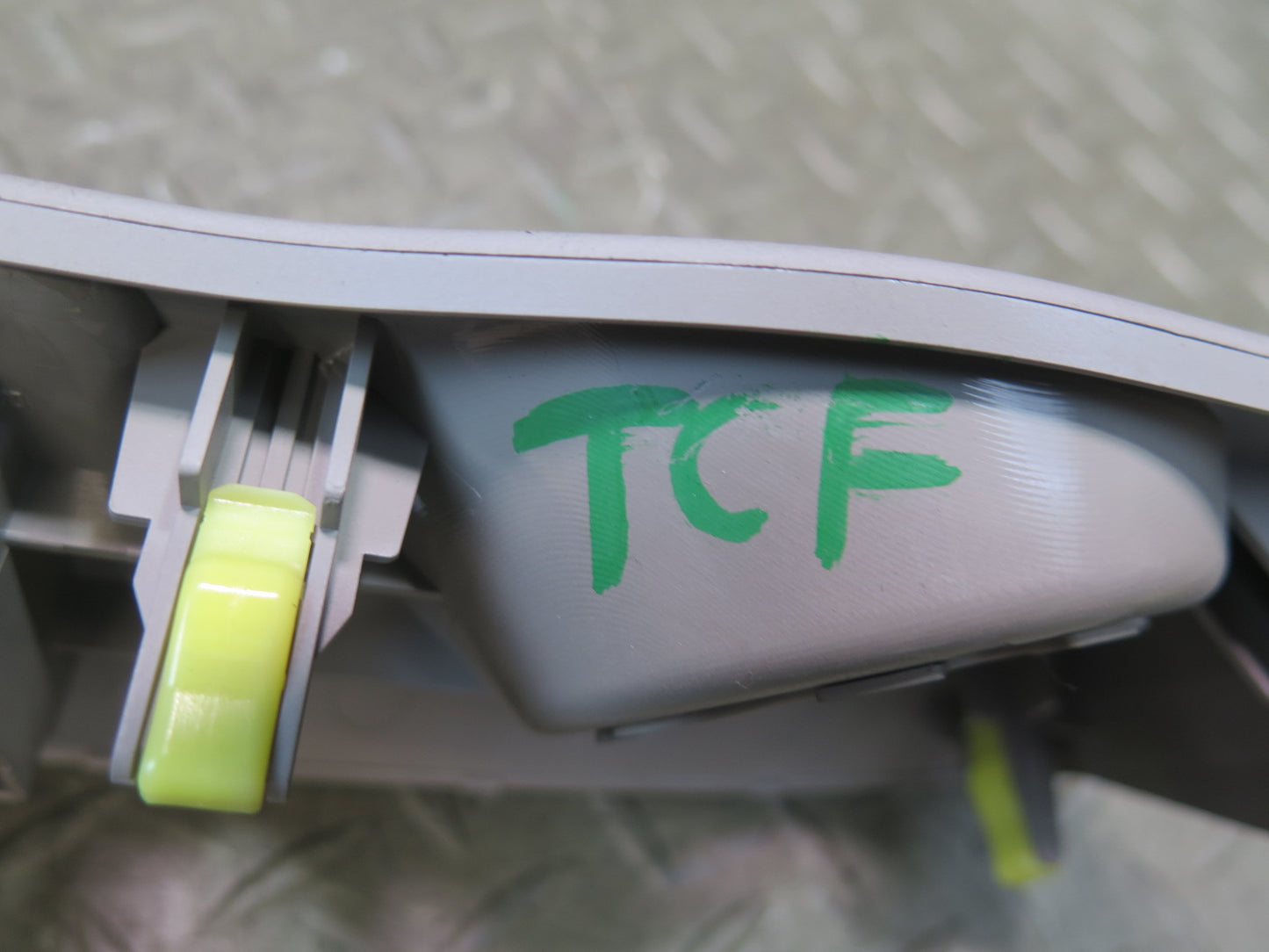 99-01 Toyota Crown JZS175 RHD Power Mirror Switch w Trim Beige OEM