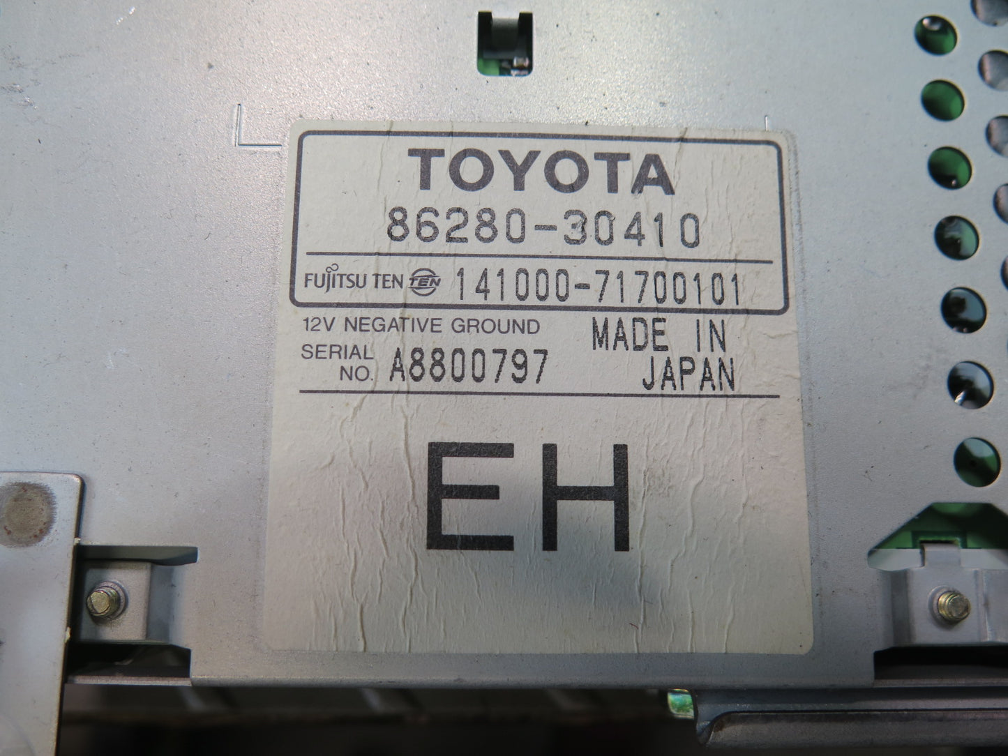 99-01 Toyota Crown JZS175 Audio Radio Stereo Amplifier AMP 86280-30410 OEM