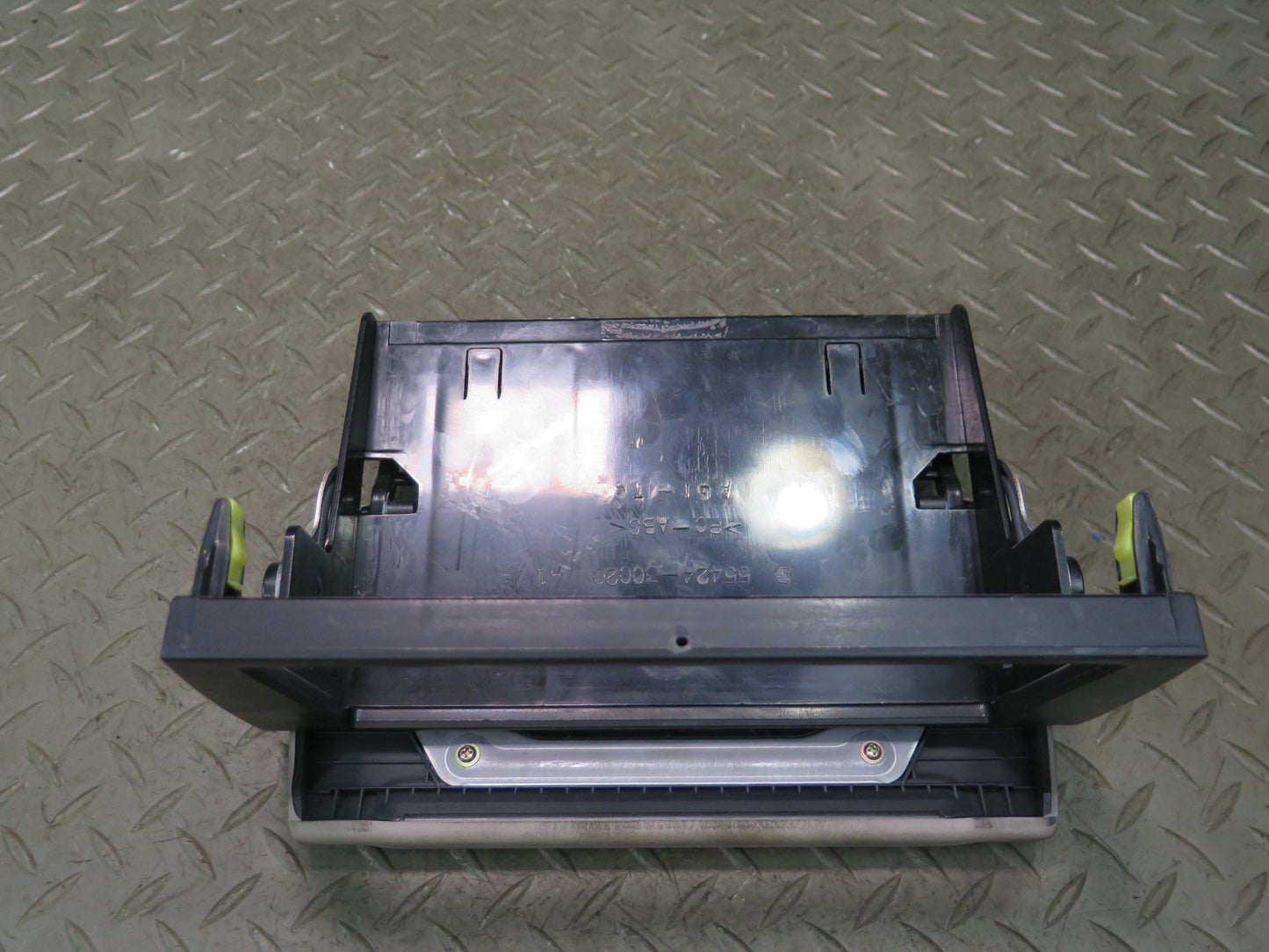 99-01 Toyota Crown JZS175 Royal Dash Center Audio Radio Trim Lid Panel Gray OEM