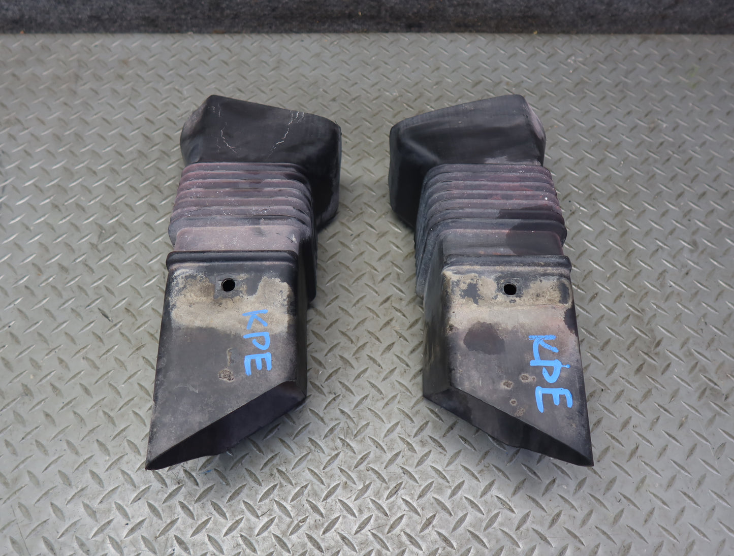 1983-1986 Porsche 928 S Left & Right Side Brake Cooling Air Duct Set