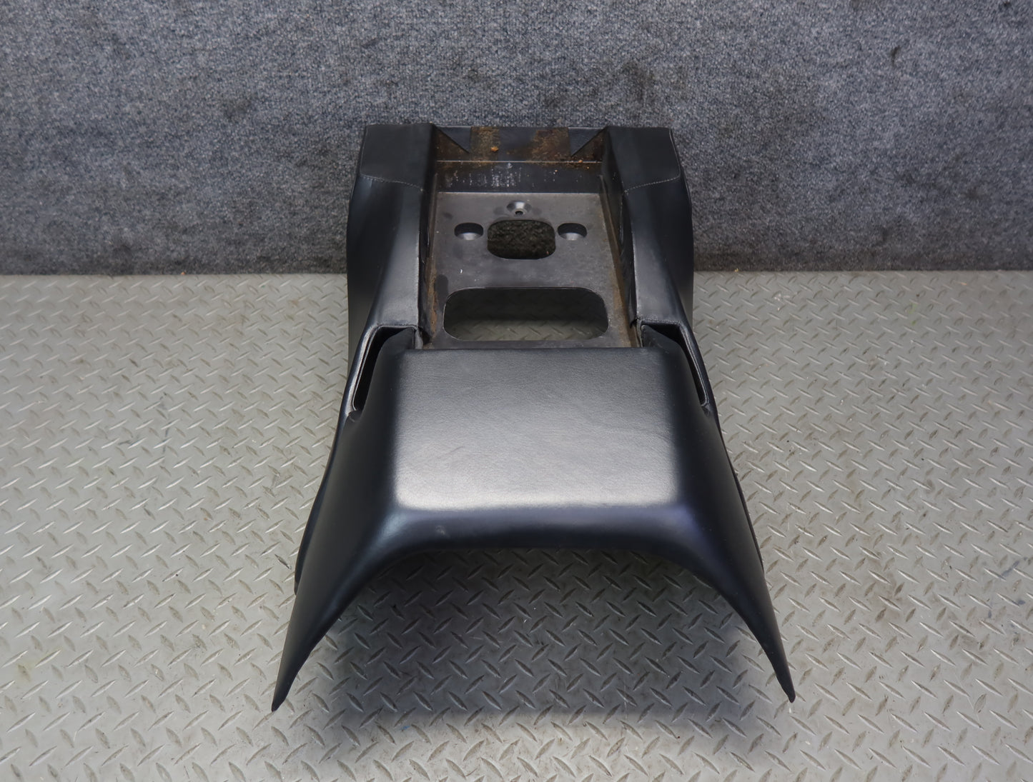1984-1991 Porsche 928 S Rear Center Console Arm Rest Storage Compartment Black