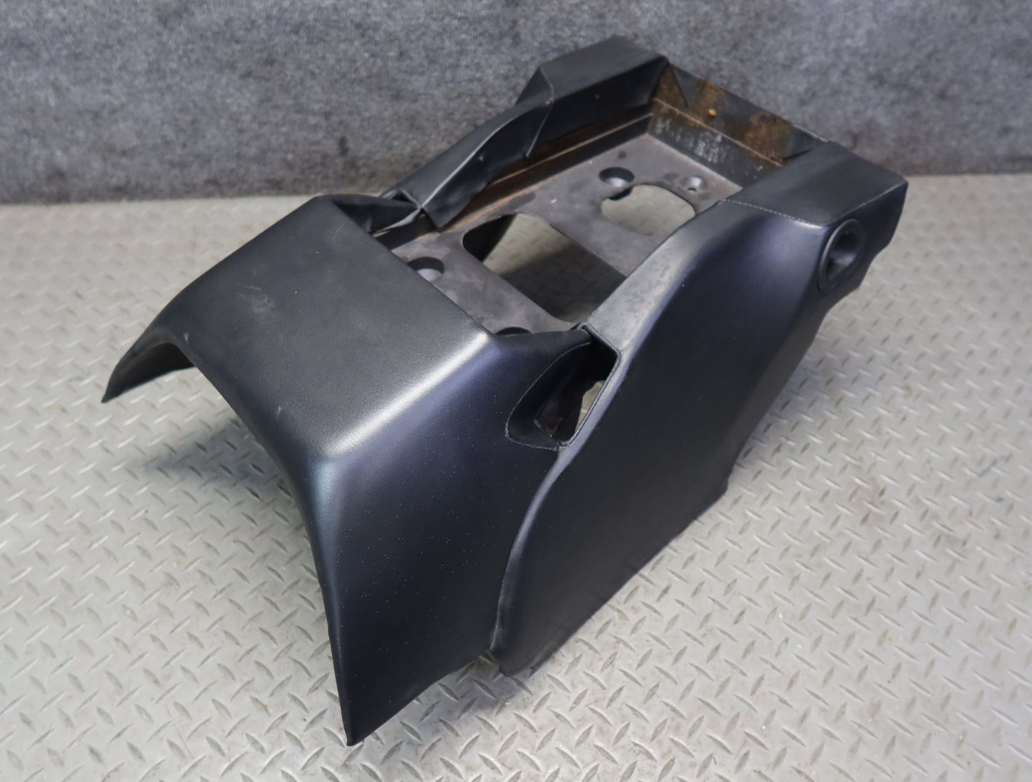 1984-1991 Porsche 928 S Rear Center Console Arm Rest Storage Compartment Black