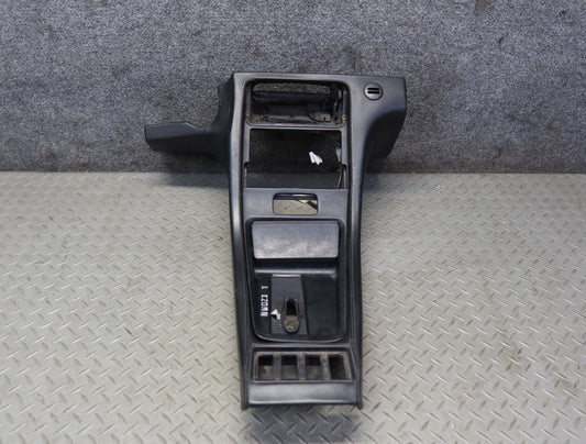 1984-1989 Porsche 928 A/T Front Center Console Trim Cover Panel Black