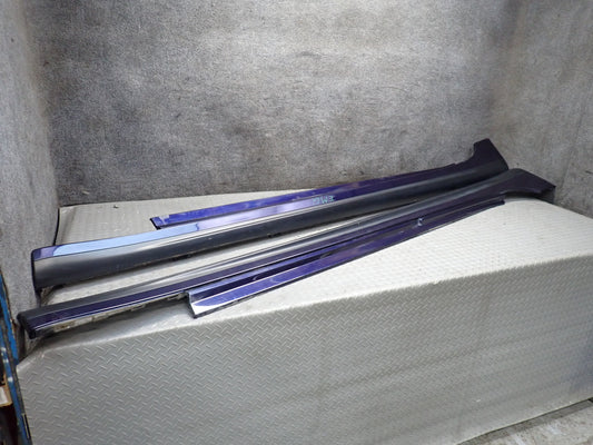 14-21 Maserati Quattroporte M156 Right Left Side Skirt Rocker Molding Panel Set