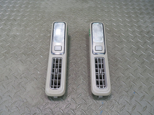 99-01 Toyota Crown JZS175 Rear Overhead Dome Interior Light Air Vent Set OEM