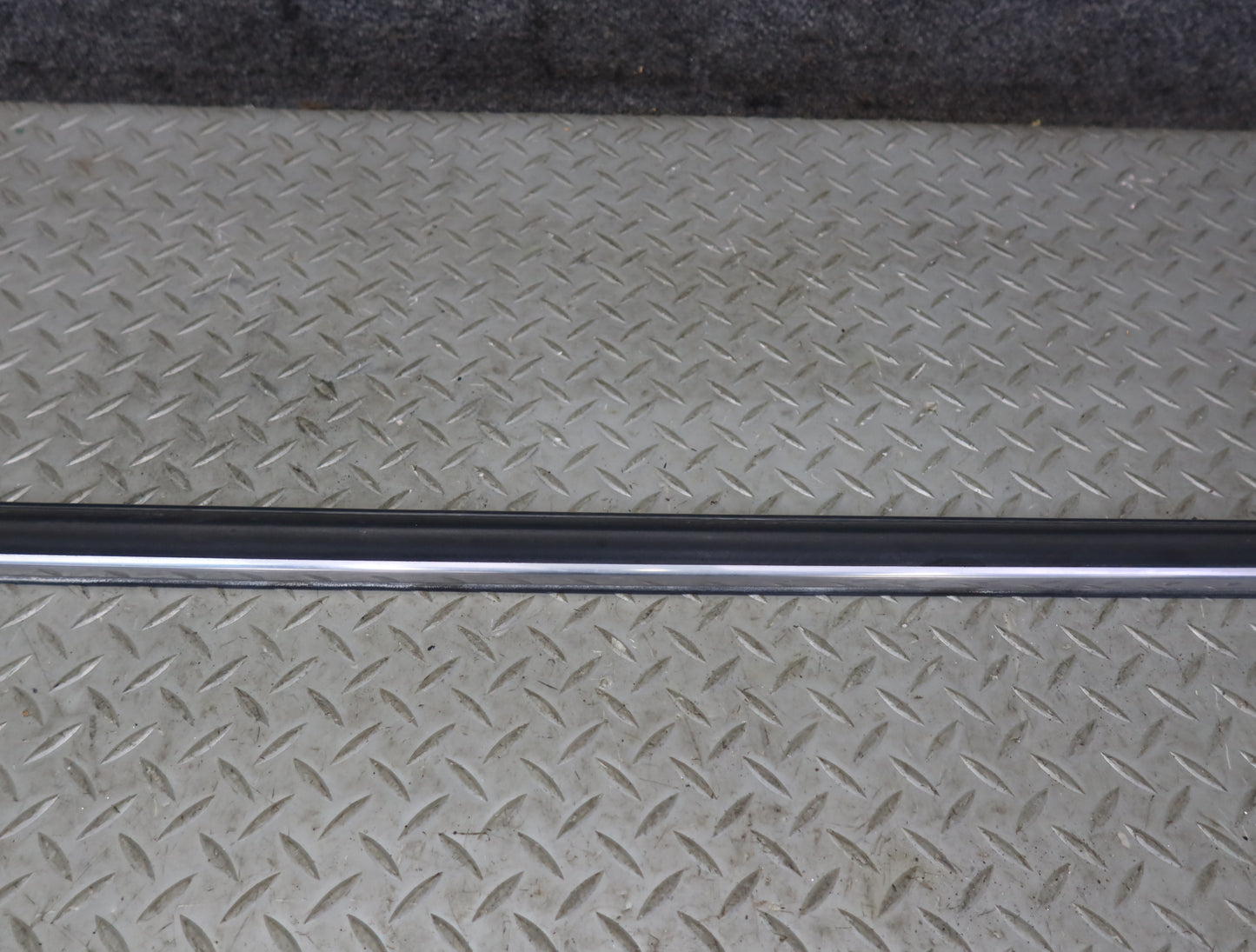 86-89 Mercedes R107 Set of 2 Right Door Rear Fender Trim Molding Cover OEM