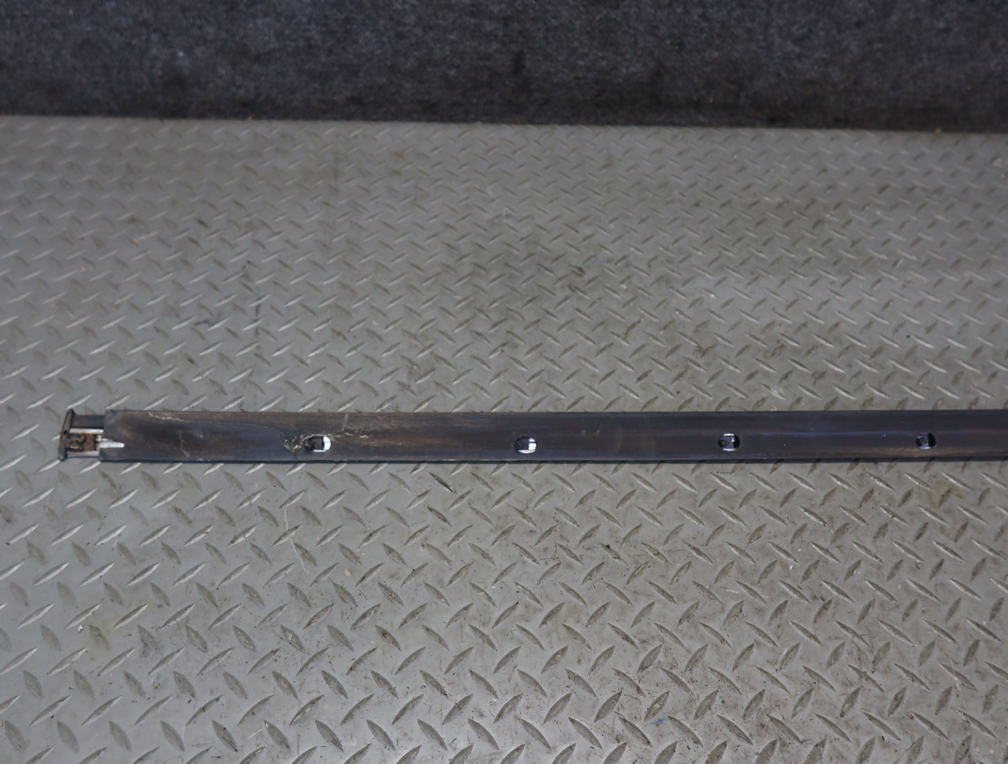86-89 Mercedes R107 Set of 2 Right Door Rear Fender Trim Molding Cover OEM