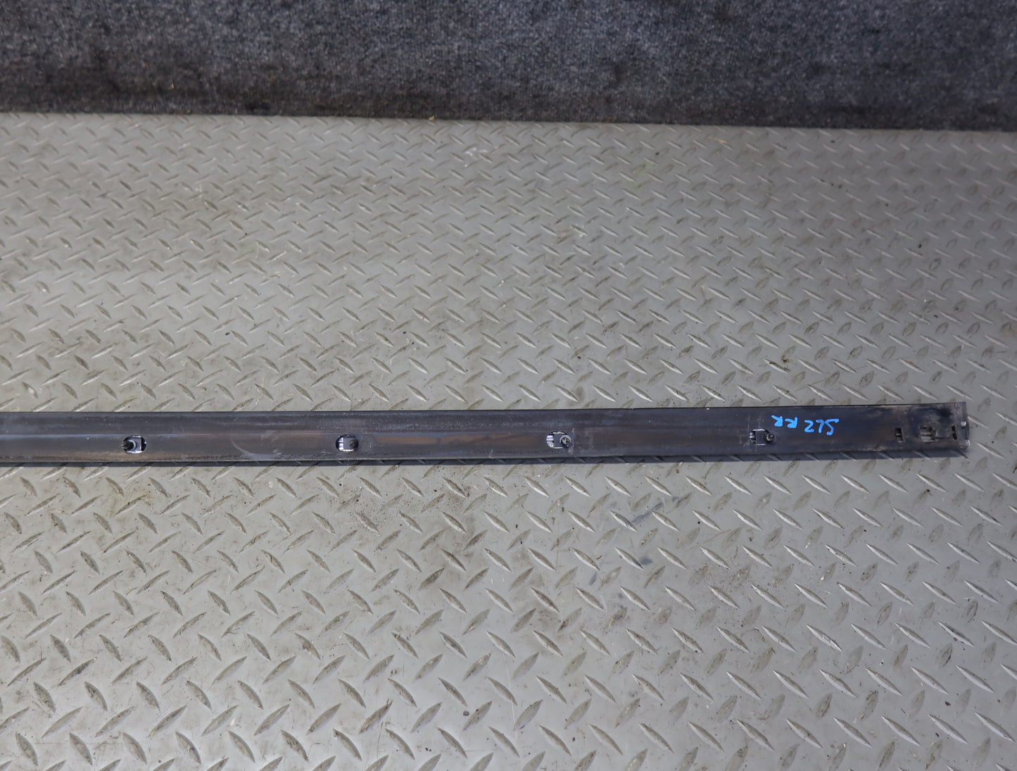 86-89 Mercedes R107 Set of 2 Right Door Rear Fender Trim Molding Cover OEM