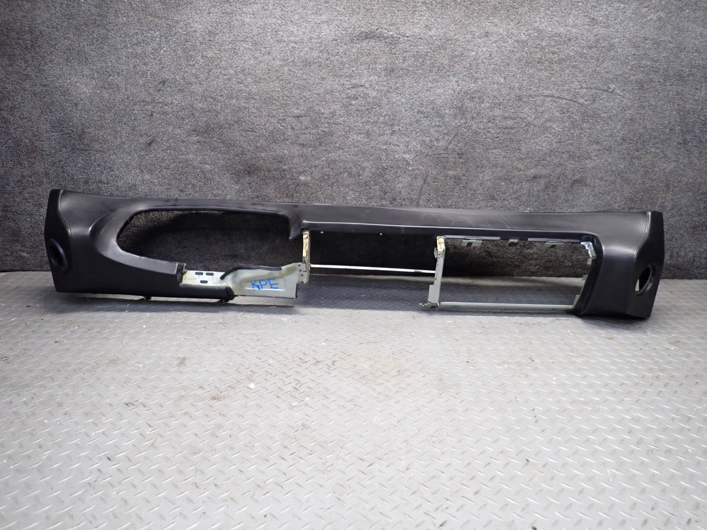 1984-1989 Porsche 928 S Front Dashboard Dash Trim Panel Cover Black