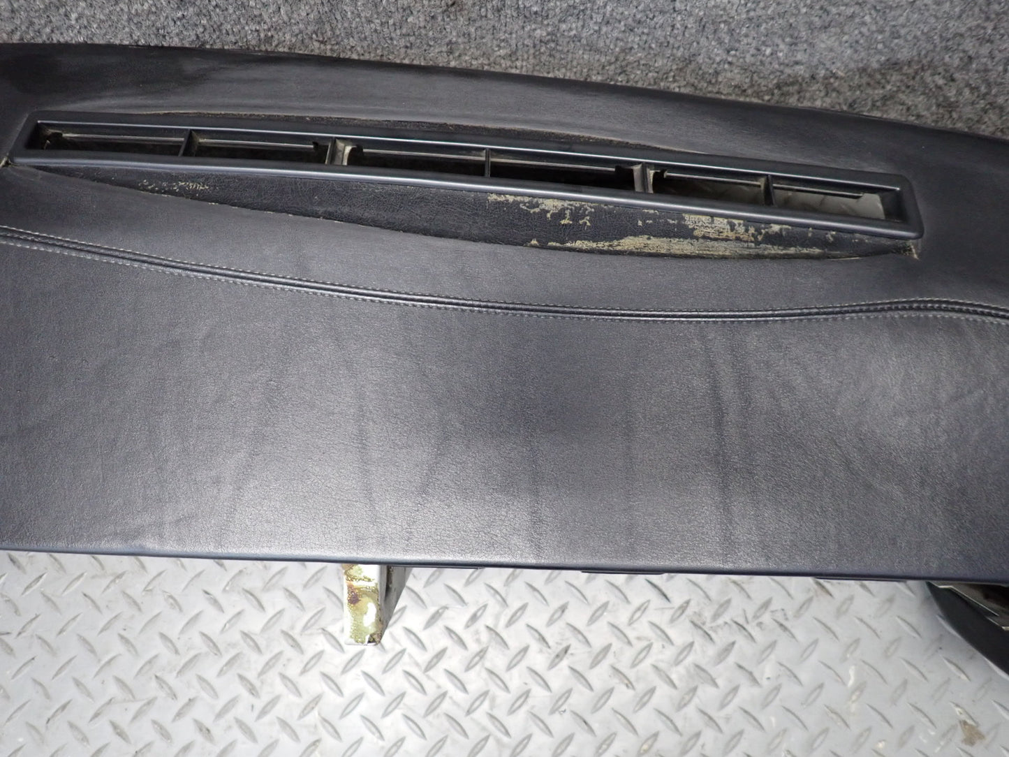 1984-1989 Porsche 928 S Front Dashboard Dash Trim Panel Cover Black