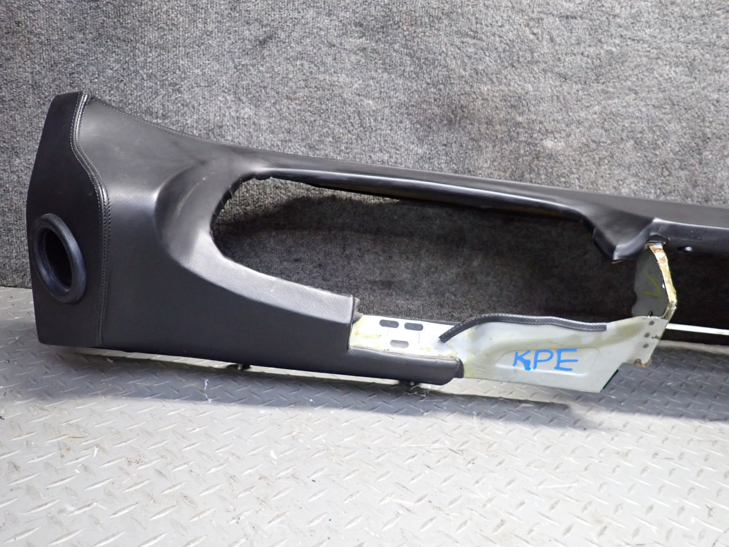 1984-1989 Porsche 928 S Front Dashboard Dash Trim Panel Cover Black