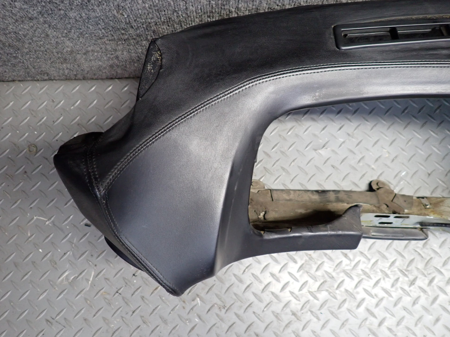 1984-1989 Porsche 928 S Front Dashboard Dash Trim Panel Cover Black