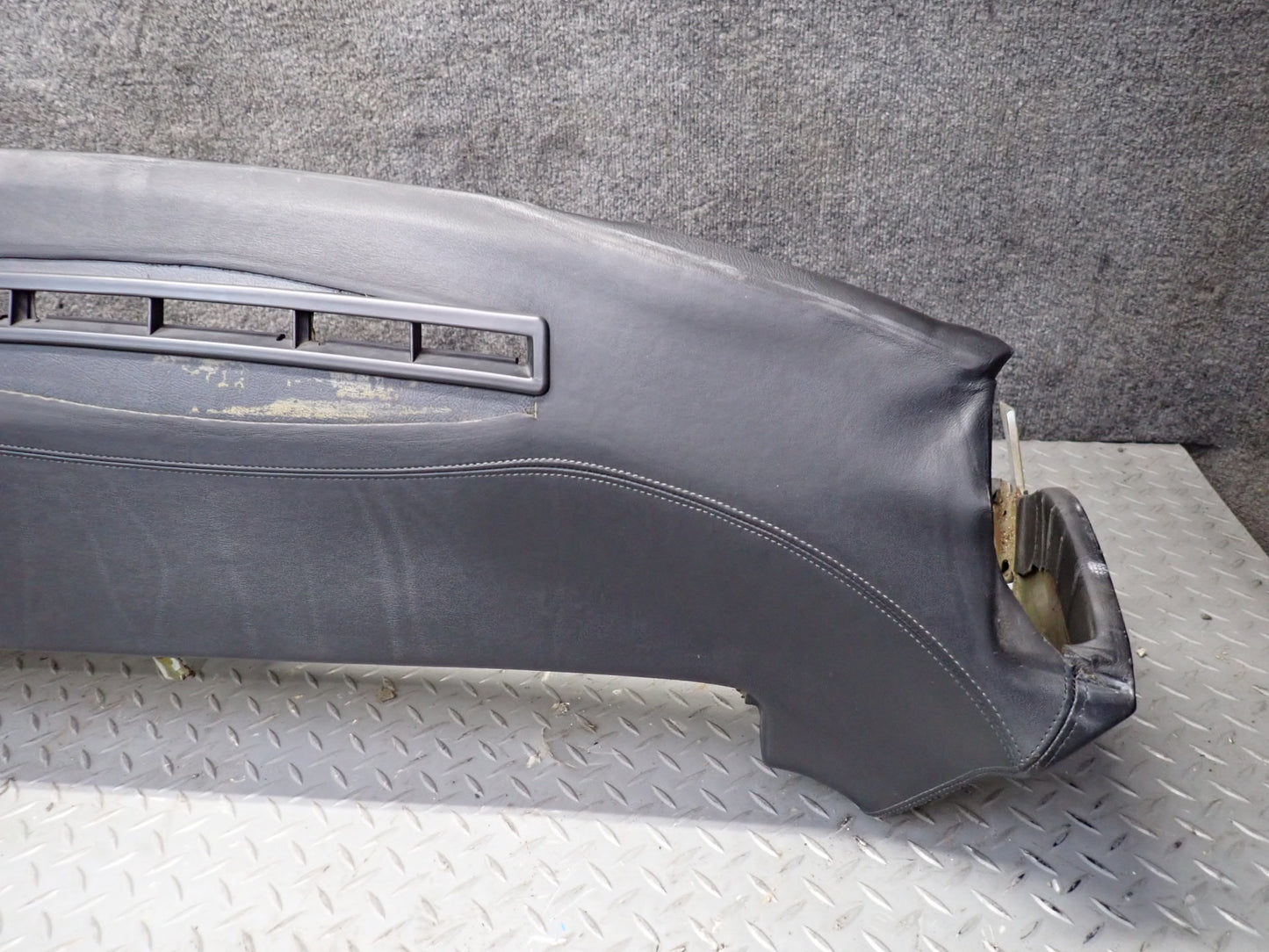 1984-1989 Porsche 928 S Front Dashboard Dash Trim Panel Cover Black