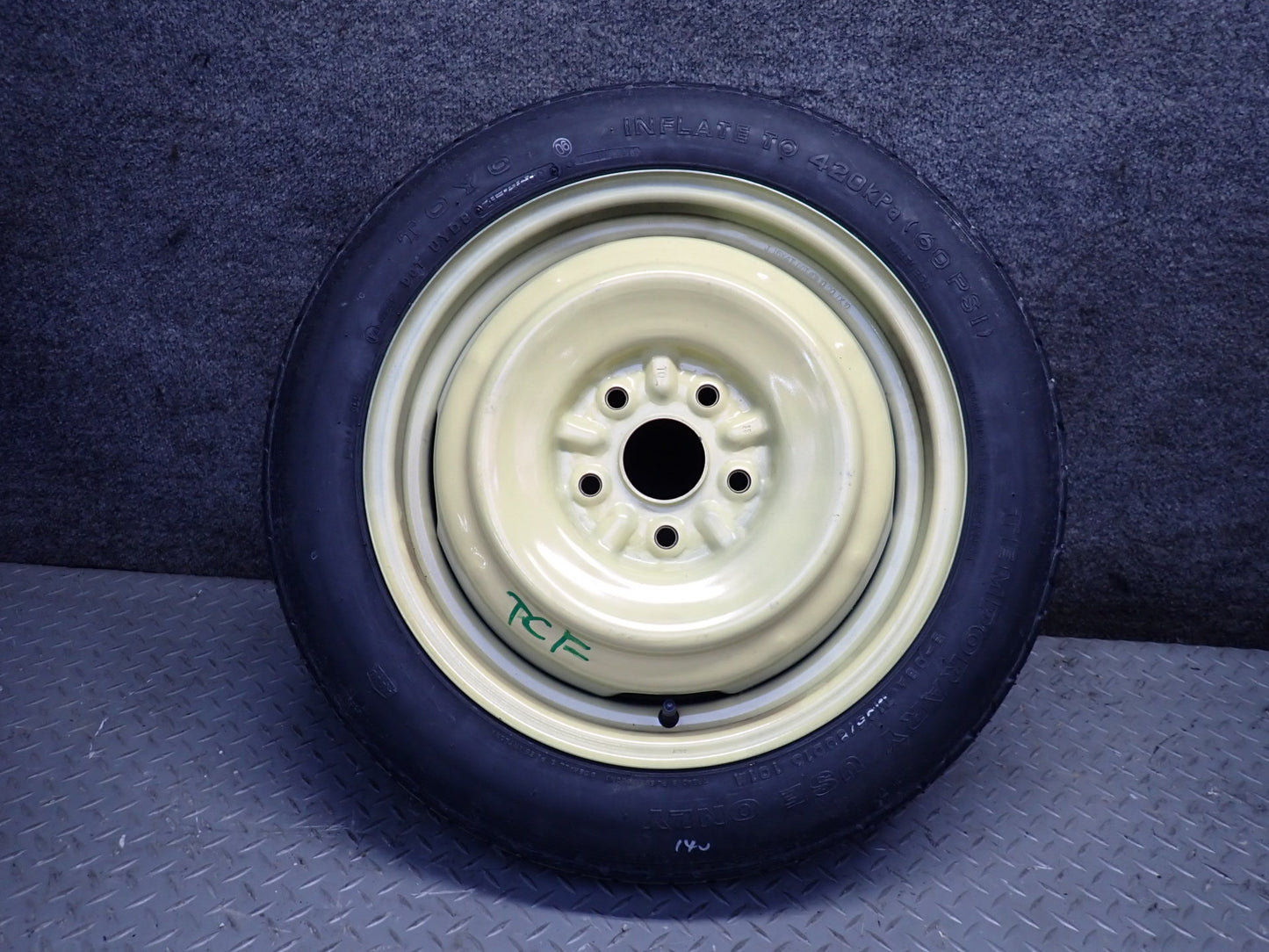 99-01 Toyota Crown JZS175 Spare Tire R16 16" Wheel 16x4J ET50 135/80 OEM