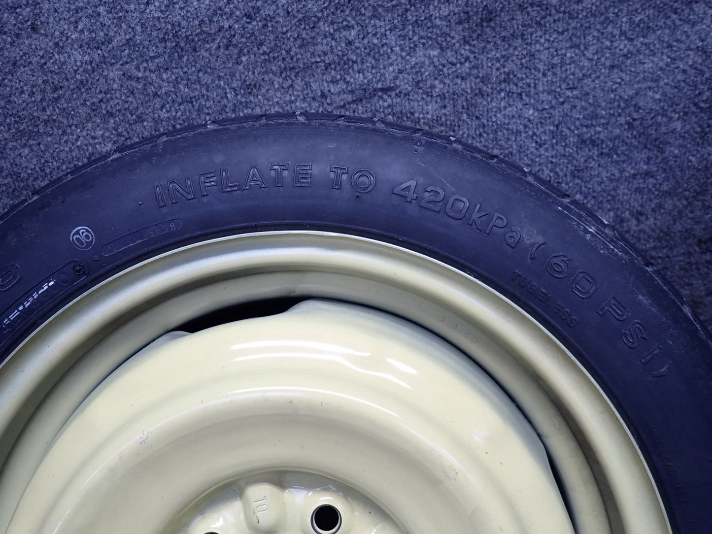 99-01 Toyota Crown JZS175 Spare Tire R16 16" Wheel 16x4J ET50 135/80 OEM