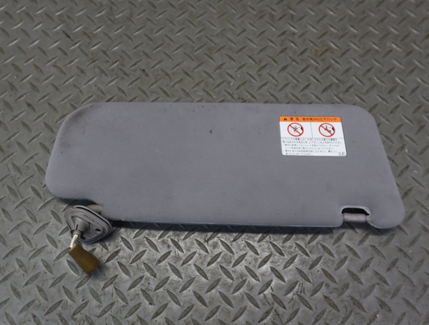 99-01 Toyota Crown JZS175 Front Left & Right Sun Visor Set Gray OEM