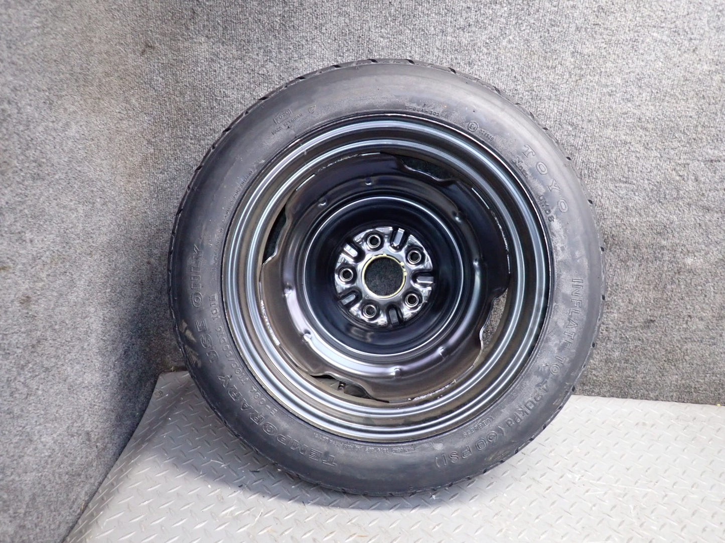 99-01 Toyota Crown JZS175 Spare Tire R16 16" Wheel 16x4J ET50 135/80 OEM