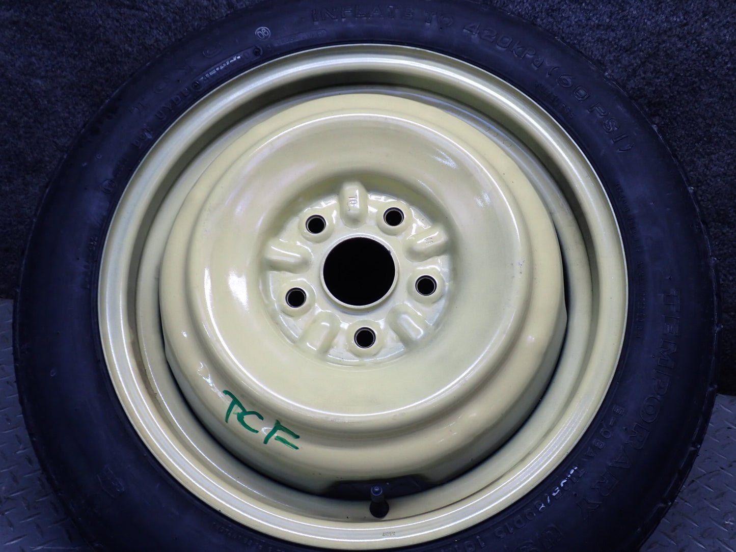 99-01 Toyota Crown JZS175 Spare Tire R16 16" Wheel 16x4J ET50 135/80 OEM