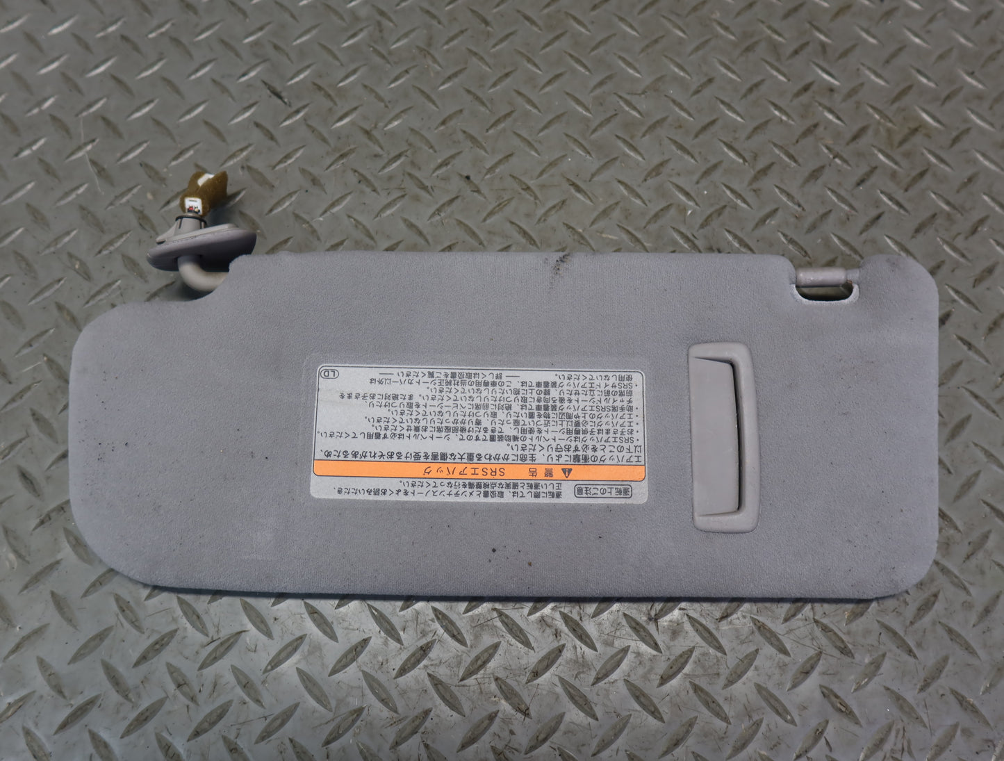 99-01 Toyota Crown JZS175 Front Left & Right Sun Visor Set Gray OEM