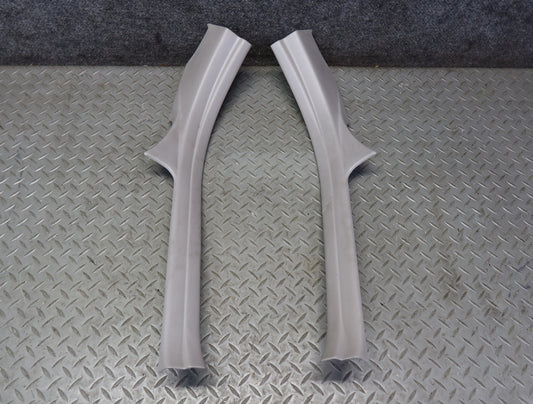 99-01 Toyota Crown JZS175 Rear Door Scuff Sill Plate Trim Set Gray OEM